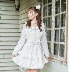 LIZLISA ティアラリボンティアードワンピース