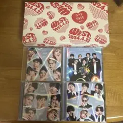 【初回盤】WEST. ハート FATE4形態セット