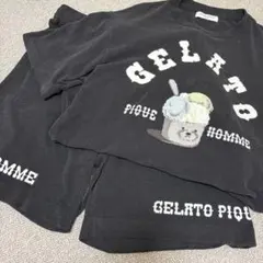 GELATO PIQUE ブラックパジャマ　Ｌ