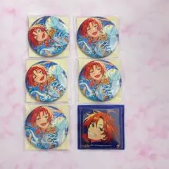 あんスタ 中国 繁夢缶 アルバム缶 缶バッジ レオ