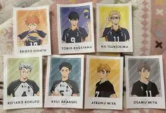 ハイキュー　全国遠征　購入特典ステッカーセット