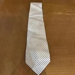 【美品】BURBERRY チェック柄 シルクネクタイ