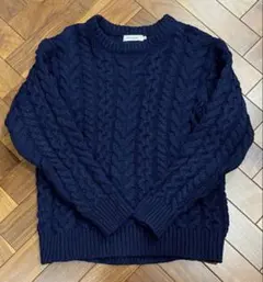 ノンネイティブ nonnative セーター ケーブル編み