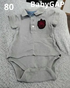 ベビーギャップ　ポロシャツロンパース　80