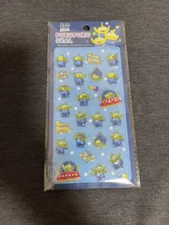 ディズニー ぷくぷくシール リトルグリーンメン