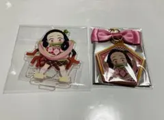 鬼滅の刃 ufotable 竈門禰豆子 クリスマス　2023 アクスタ　チャーム