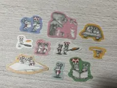 ねずみくんのチョッキ フレークステッカー 10枚セット