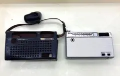 本体 ケース付きトランジスタラジオ ナショナル RF-820 ジャンク