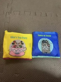 新品未使用 東京ディズニー カプセルトイエコバッグ2個