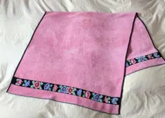 FEILER アネモネ柄 バスタオル ピンク