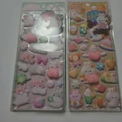 【正規品】クーリアおしりシール　ハムスター　うさぎ　ボンボンドロップ　スクイーズ