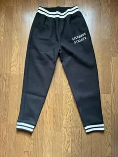 新品タグ付き肉厚ブラックスウェットパンツ Mサイズ