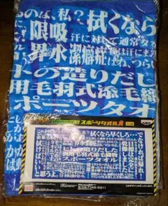 エヴァンゲリオン　タオル1枚