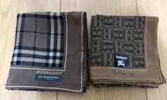 【専用】Burberry ハンカチ　２枚セット