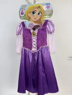 ラプンツェル ドレス コスチューム 紫 3歳以上