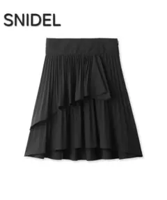 【新品タグ付】SNIDEL スナイデル　ティアードミニスカート Size 0 S