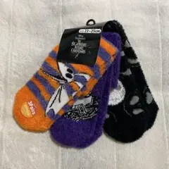 ★新品 ナイトメア.ビフォア.ディズニー　￼ふんわかのびのびソックス3足セット★のサムネイル