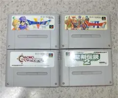 SFC スーパーファミコン　ドラゴンクエスト他４本セット