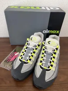 28cm AIRMAX95 OG NEON YELLOW 2020イエローグラデ