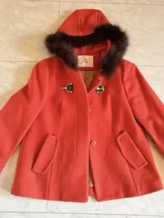 ef-de ウールコート フード付