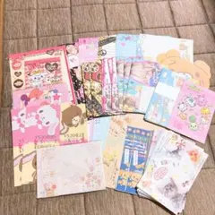 平成レトロ　レターセットまとめ売り　封筒手紙　メモ帳　平成女児　swimmer