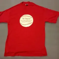 Hanes BEEFY-T レッド Tシャツ Lサイズ　made in usa