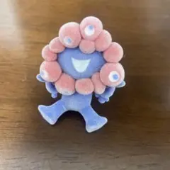 ミャクミャク フロッキーフィギュア　お座りポーズ