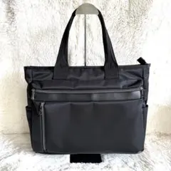 ワールドトラベラー エラン ビジネスバッグ トート ナイロンレザーA4 ブラック