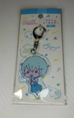 【新品未使用】エヴァンゲリオン 綾波レイ アクリルキーホルダー