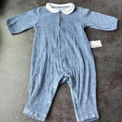 UNIQLO AIRism ブルー ロンパース 70cm ベビー