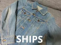 2025年最新】SHIPS デニムカラー：ライトブルー Gジャン・デニム