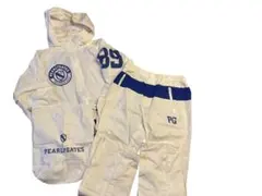 パーリーゲイツ 4WAYレインウェア セットアップ ジェケット/パンツ サイズ4