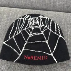 noremid spider ビーニー black 黒 ノーリミット - メルカリ