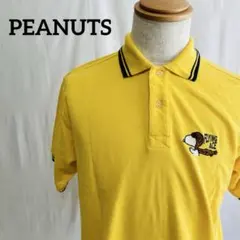 PEANUTSスヌーピー FLYING ACE ポロシャツ イエロー