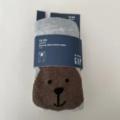 新品　GAP ベビー　タイツ　くま　12〜24months