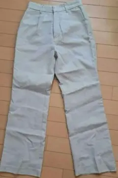 INGNIセンタープレスセミフレアパンツ