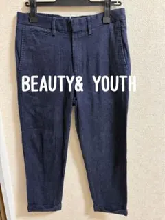 BEAUTY&YOUTH UNITEDARROWS クロップドデニム