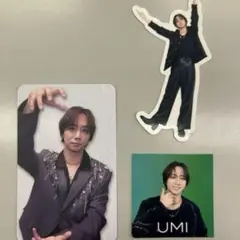 TravisJapan ワルツ 2025フレークシール 香港トレカ 中村海人