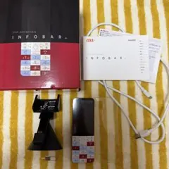 INFOBAR xv NISHIKIGO 本体 au 付属品