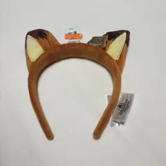 上海ディズニー　ズートピア　ニック　カチューシャ