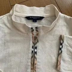 BURBERRY GOLF 長袖シャツ L アイボリー