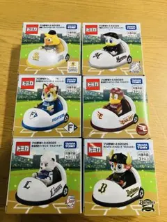 E541 未開封 プロ野球トミカ2025　パリーグ　マスコットカー　6球団セット