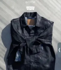 LEVI’S × BIOTOP 26SS Trucker Black XSサイズのサムネイル
