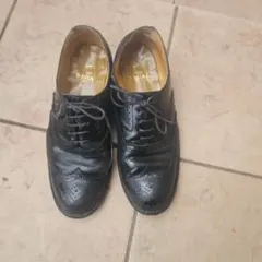 REGALリーガル　ウイングチップ　革靴　 251/2cm 25.5　黒色