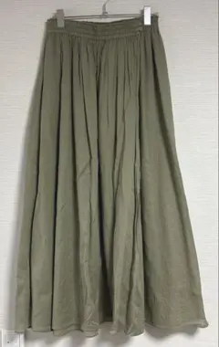 ★完売BAYFLOWベイフローコットンガーゼマキシスカート3★PLSTイエナプラのサムネイル