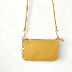 美品✨LAURA DI MAGGIO　レザーポシェットショルダーバッグのサムネイル