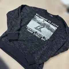 abtech ブラック グラフィックスウェット M