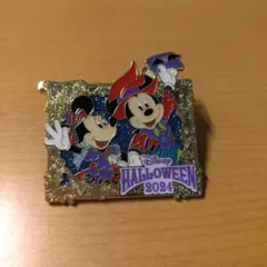 ミッキー ミニー ハロウィン 2024 ピンバッジ