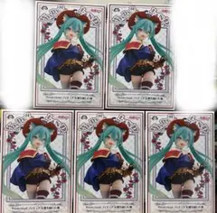初音ミク Wonderlandフィギュア 長靴をはいた猫 5点セット