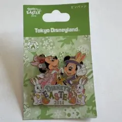 東京ディズニーランド ディズニーイースター 2014 ピンバッジ　ミッキー